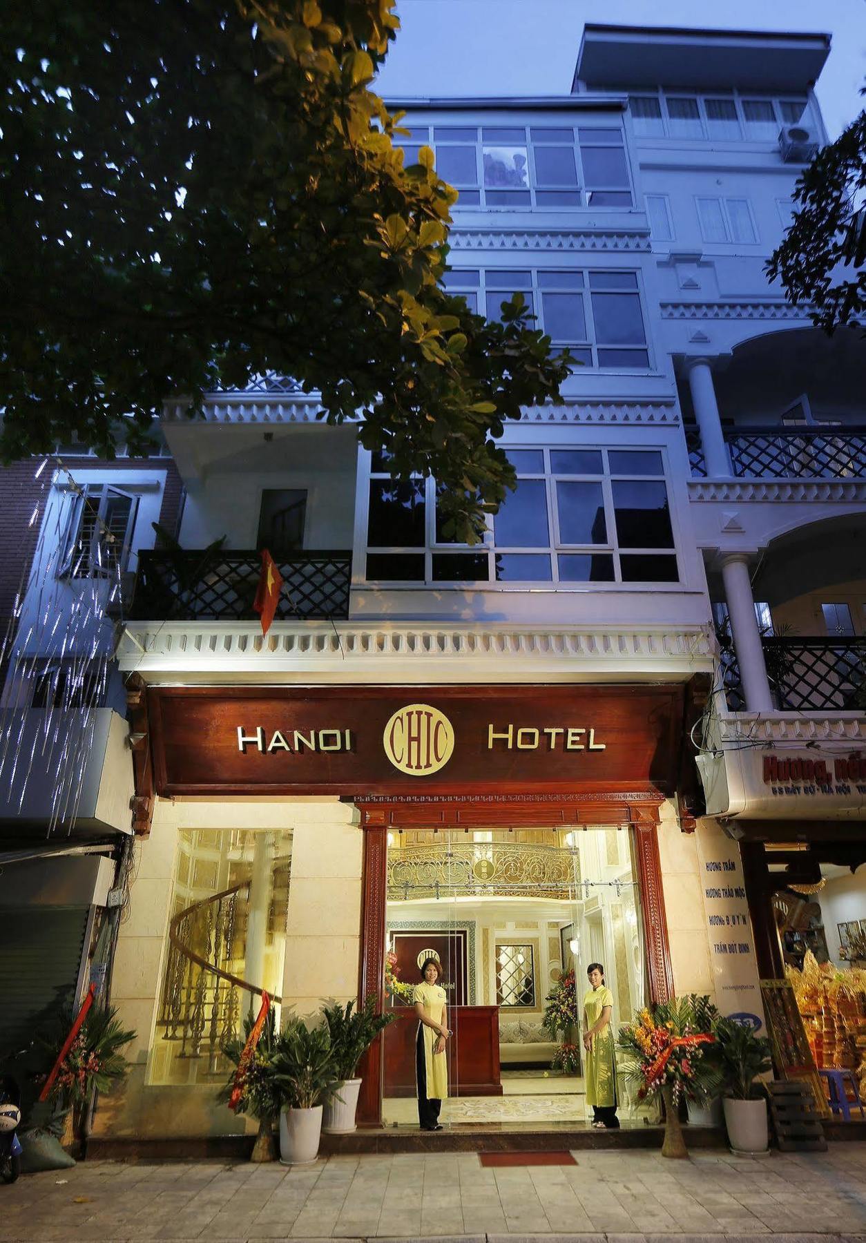 Hanoi Chic Boutique Hotel Exterior foto